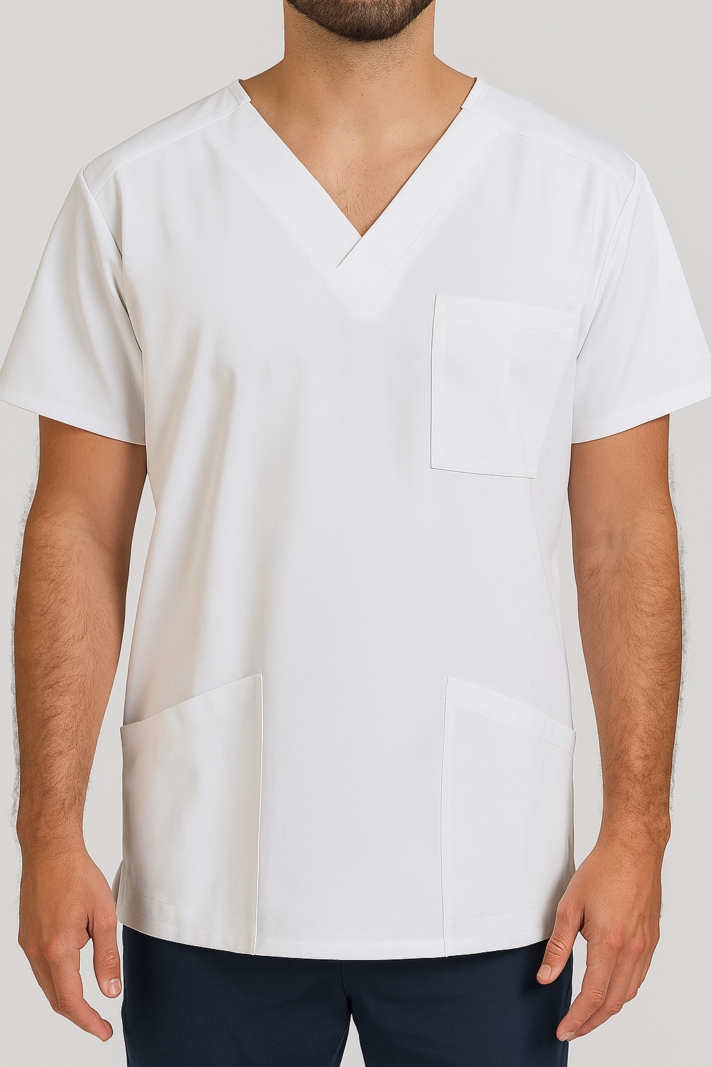 A Men's Scrub Top