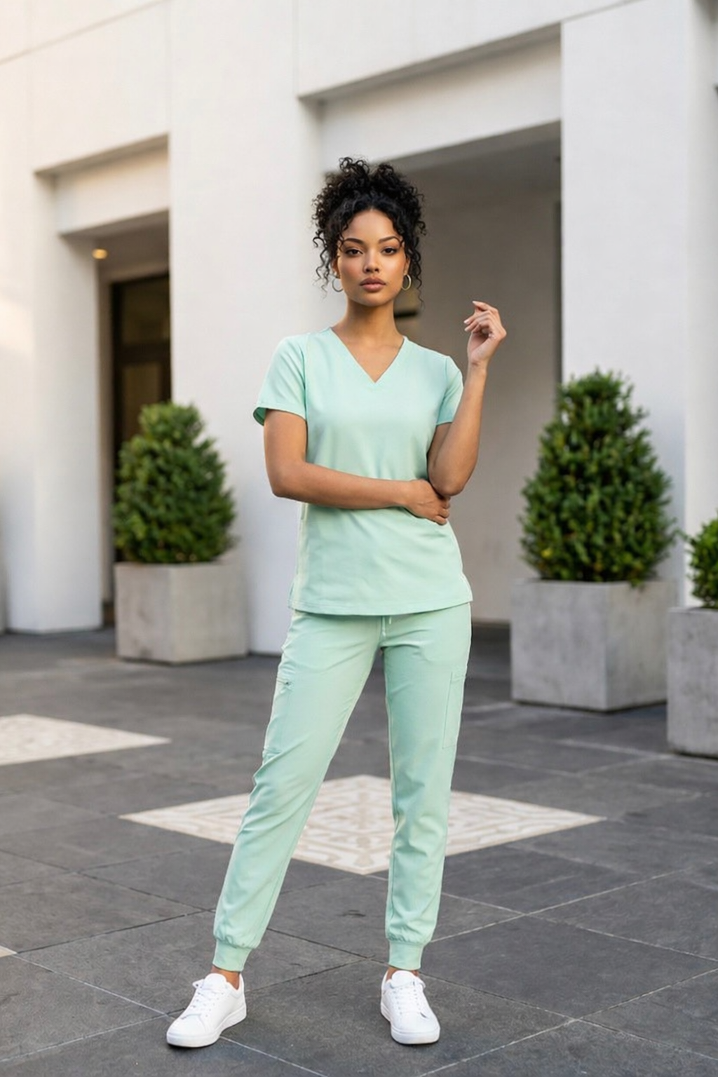 A Ladies Scrub Set 05