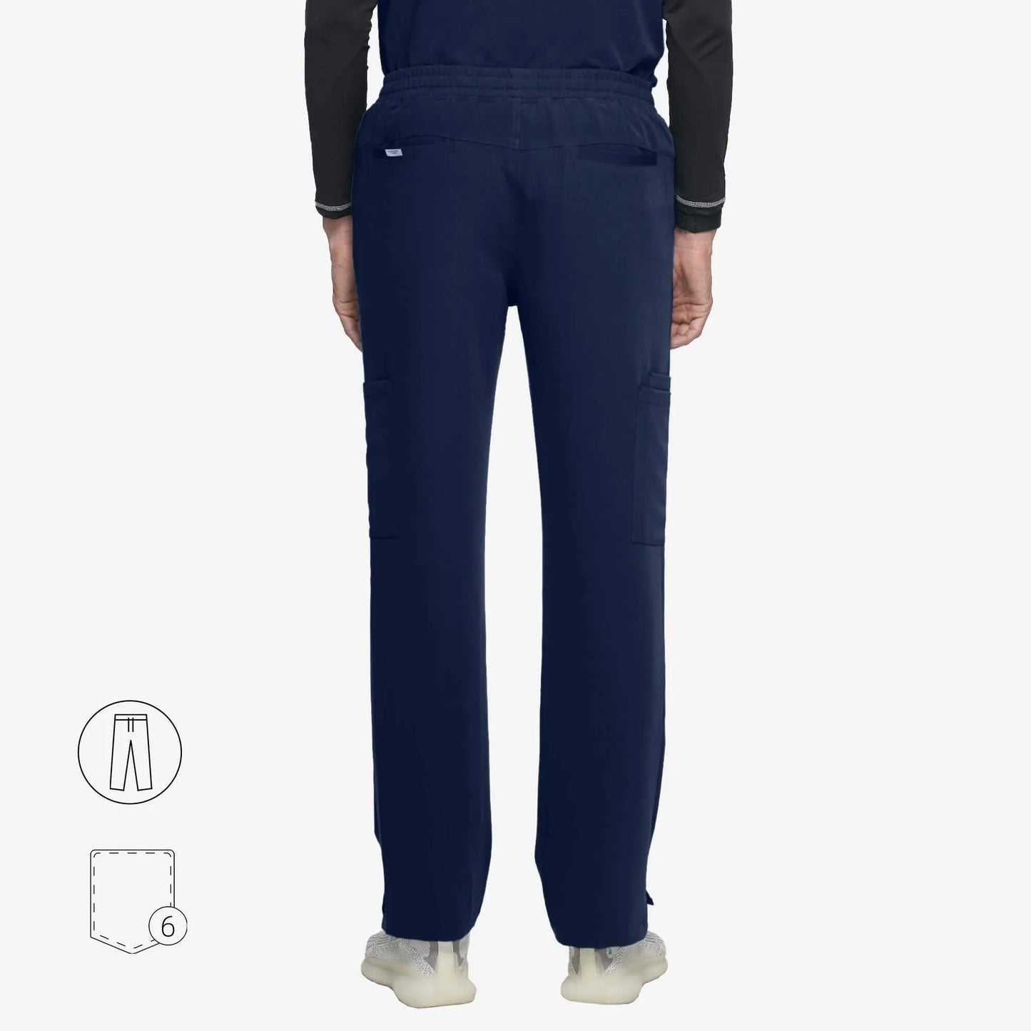 A Men's Scrub Pants Virtis 6 Pockets