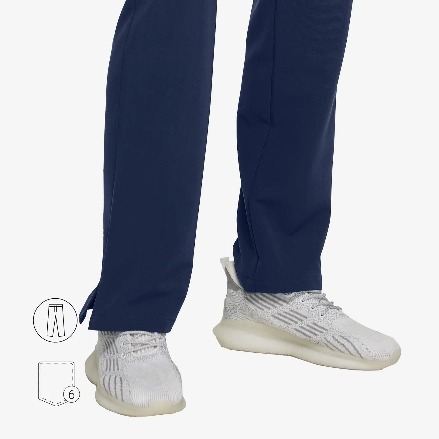 A Men's Scrub Pants Virtis 6 Pockets