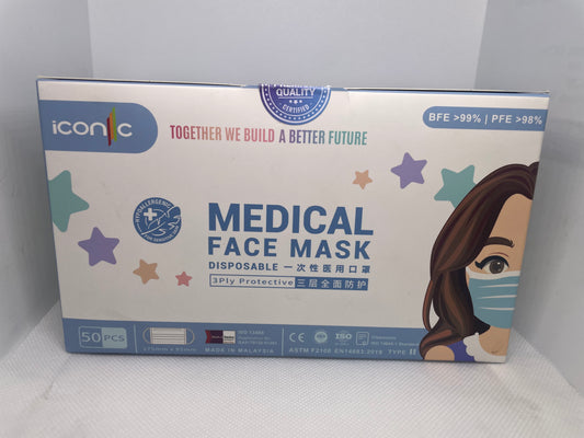 Iconic 3ply Face Masks