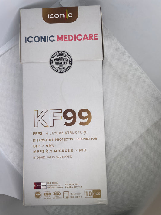 Iconic KF99 FFP3 4 Layer Masks