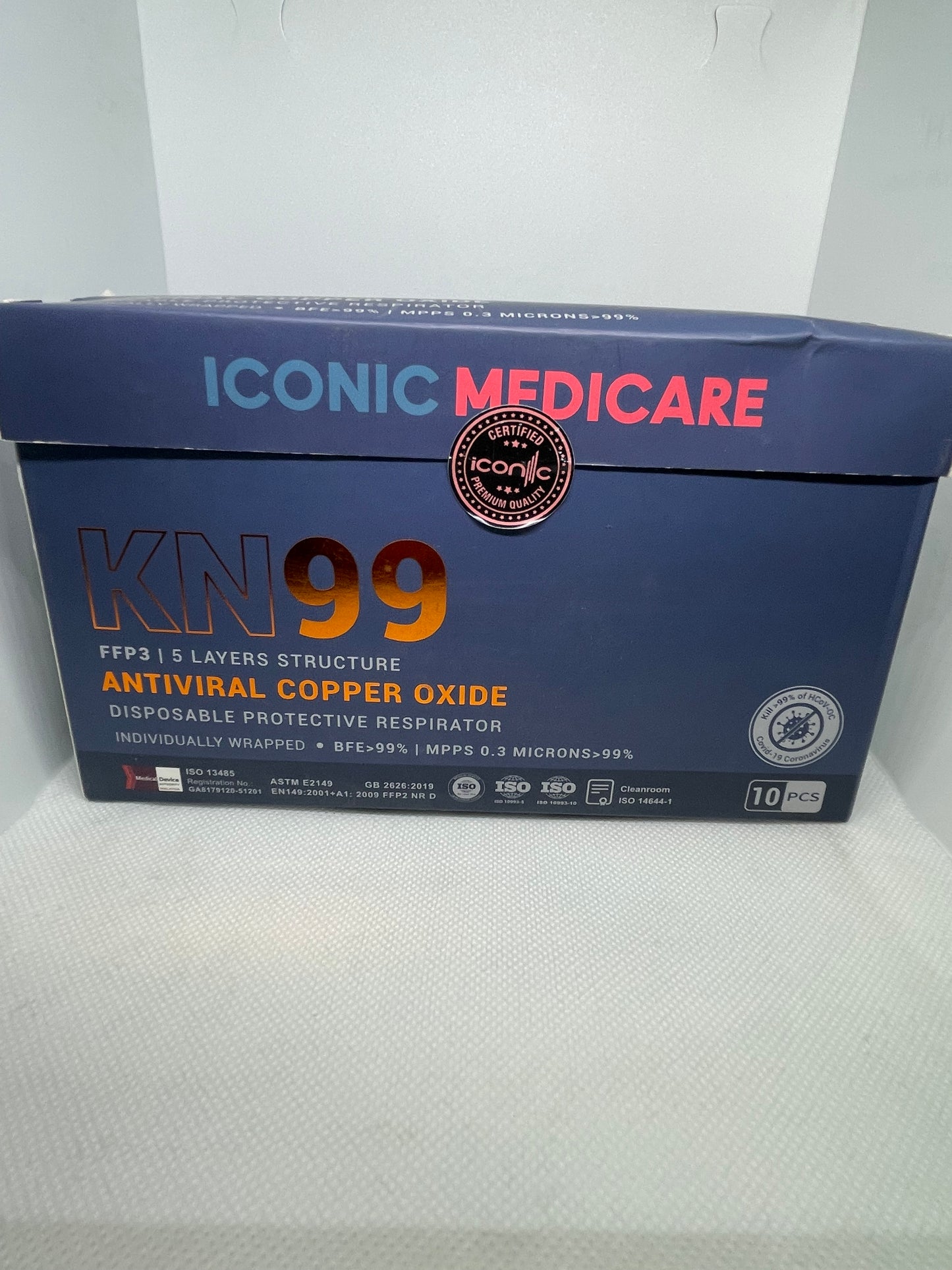Iconic KF99 FFP3 5 Layer Masks