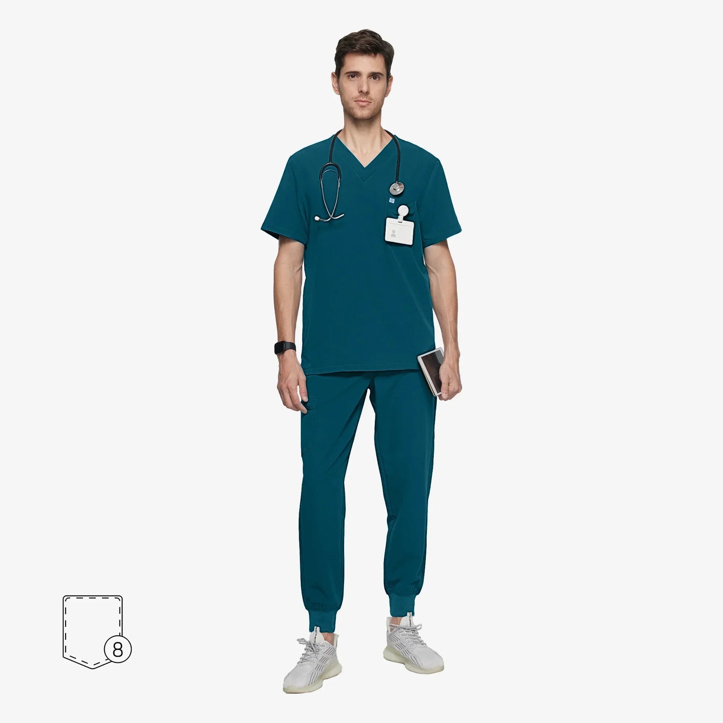 A Virtis Scrub Set Jogger Pants