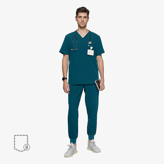 A Virtis Scrub Set Jogger Pants