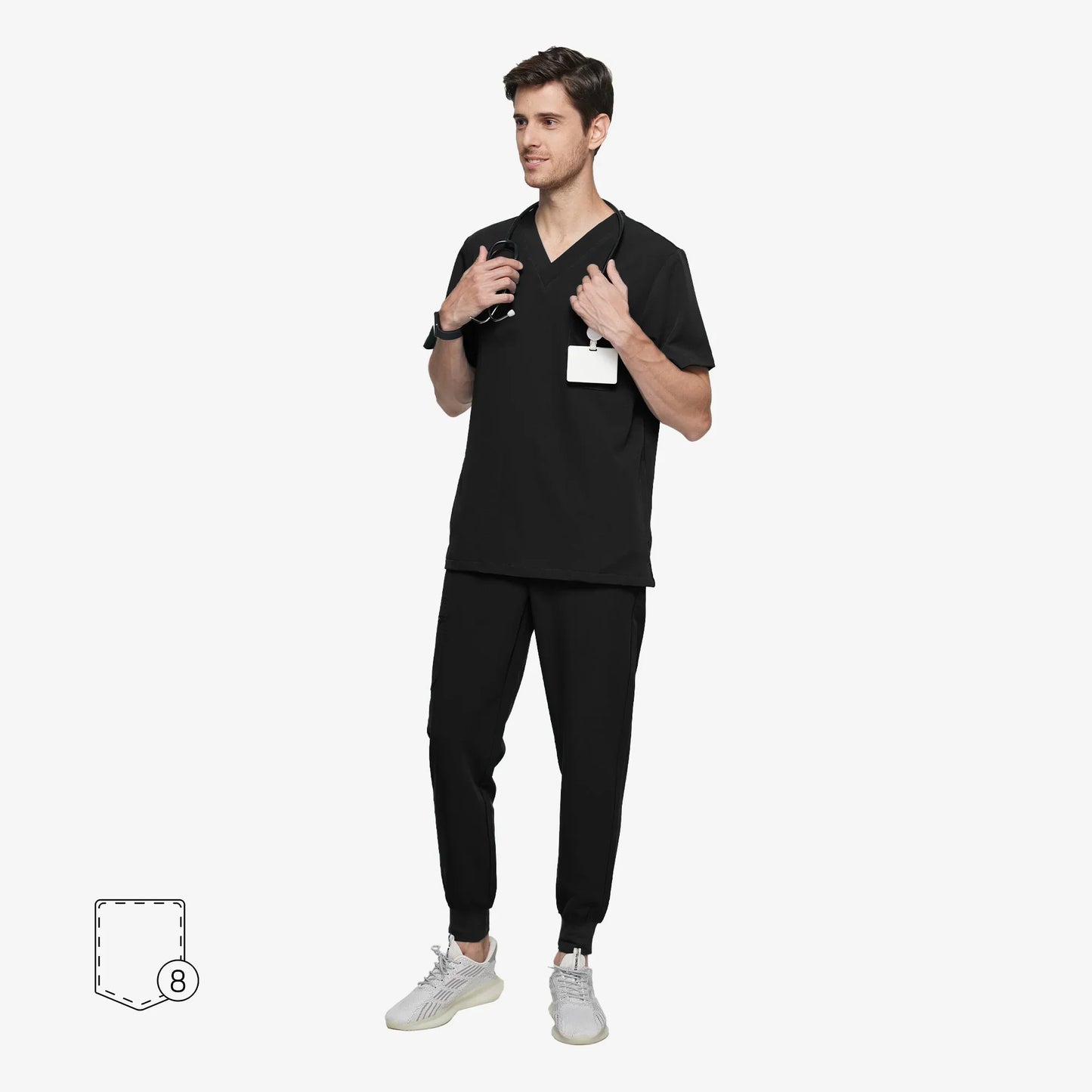 A Virtis Scrub Set Jogger Pants