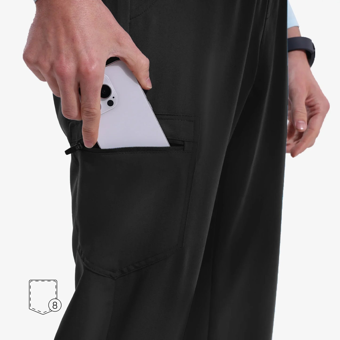 A Virtis Scrub Set Jogger Pants