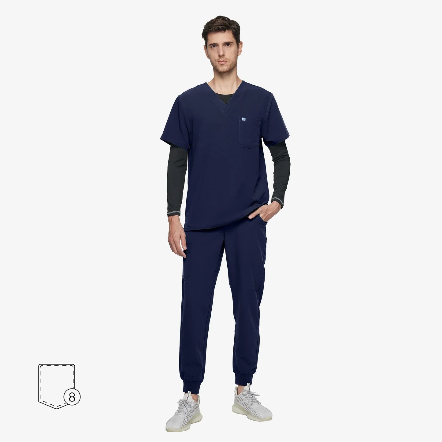 A Virtis Scrub Set Jogger Pants