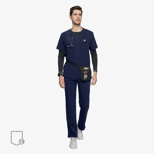 A Virtis Scrub Set Straight pants