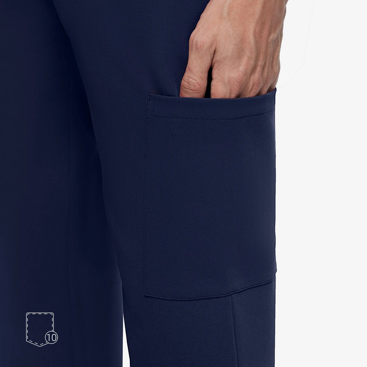 A Virtis Scrub Set Straight pants