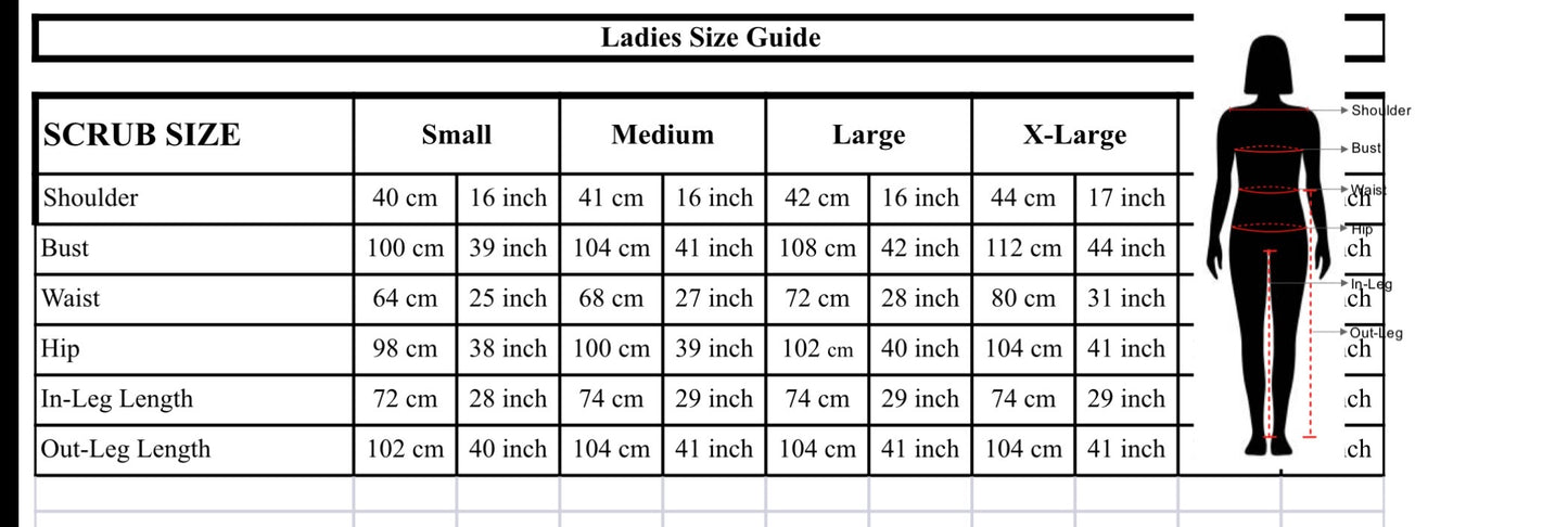 A Ladies Scrub Set 05