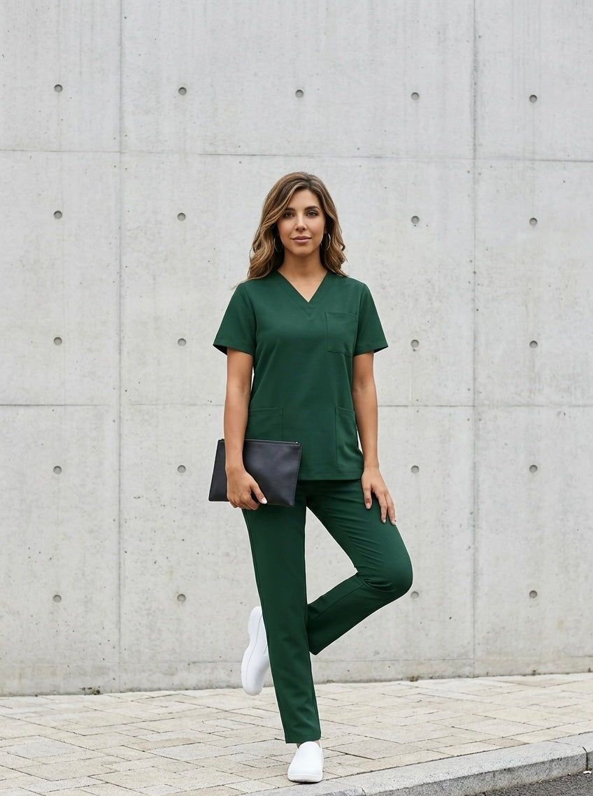 A Titan Unisex Scrub Set Straight